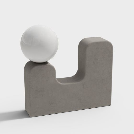 Настольная лампа в стиле ваби-саби