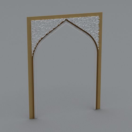 Arabesque Arch 3D Model