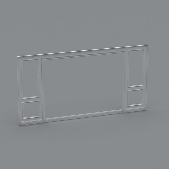 Classic Panel 3D model for Elegant Interiors