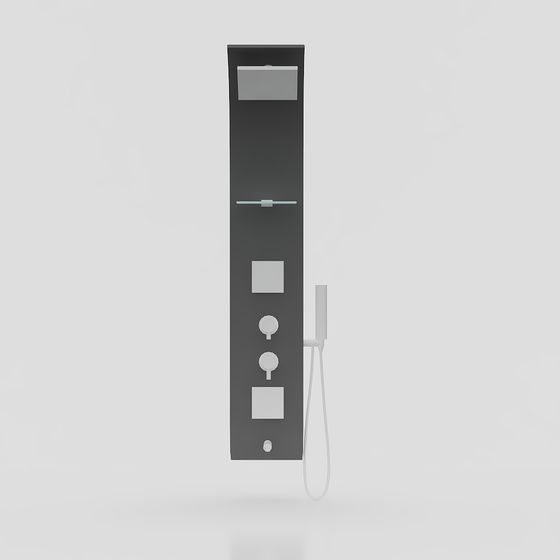 Contemporary Smart Doorbell 3D model for Various Projects