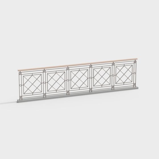 City Bridge Low-Poly 3D Model