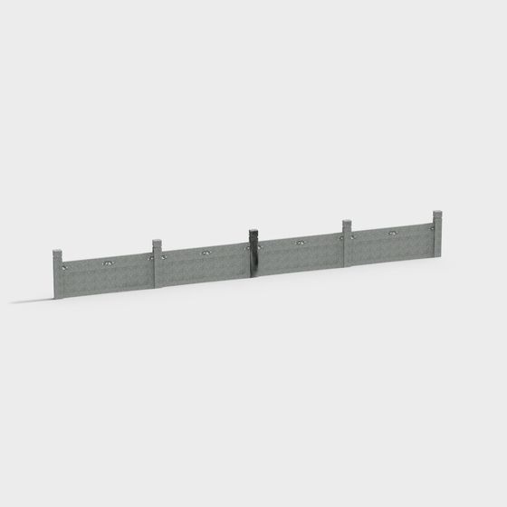 Urban Fence 3D model