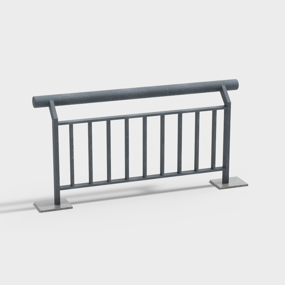 Metal guardrail