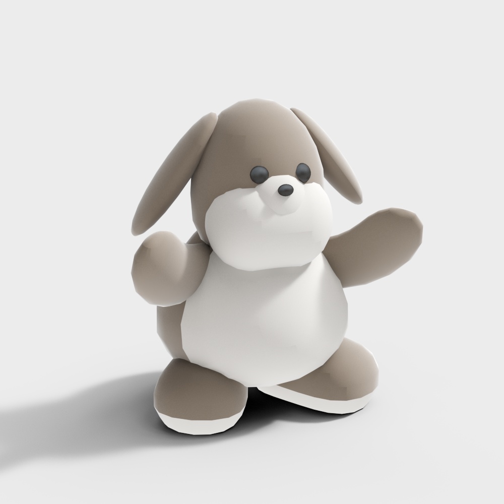 modern toy merchandise puppy