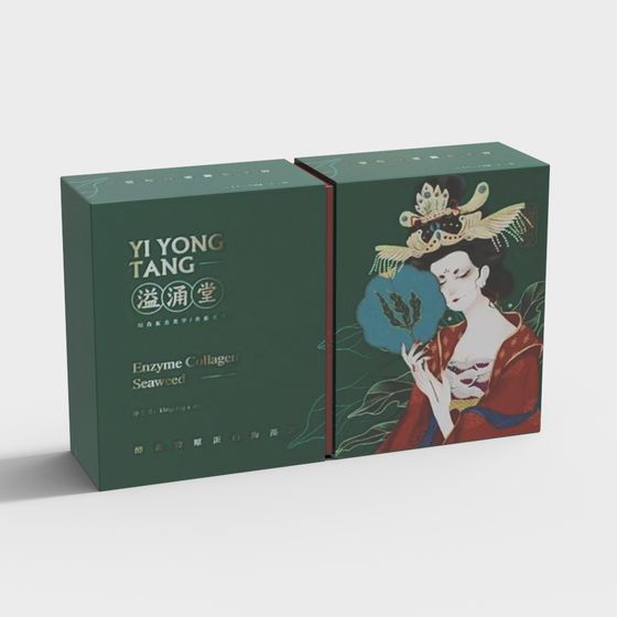 Elegant Yi Yong Tang Low-Poly 3D Model