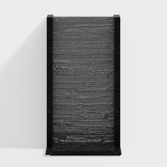 Industrial Style Partition Wall 3D model