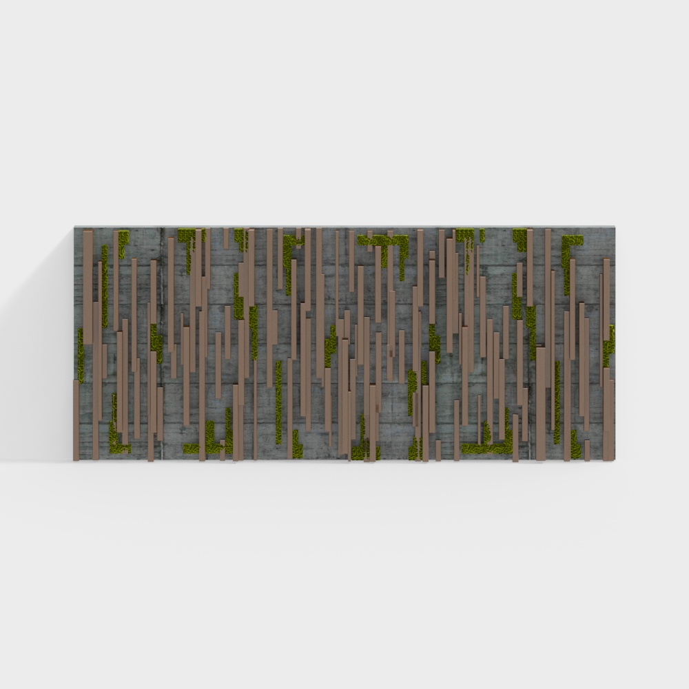 Mur de fond de plante verte