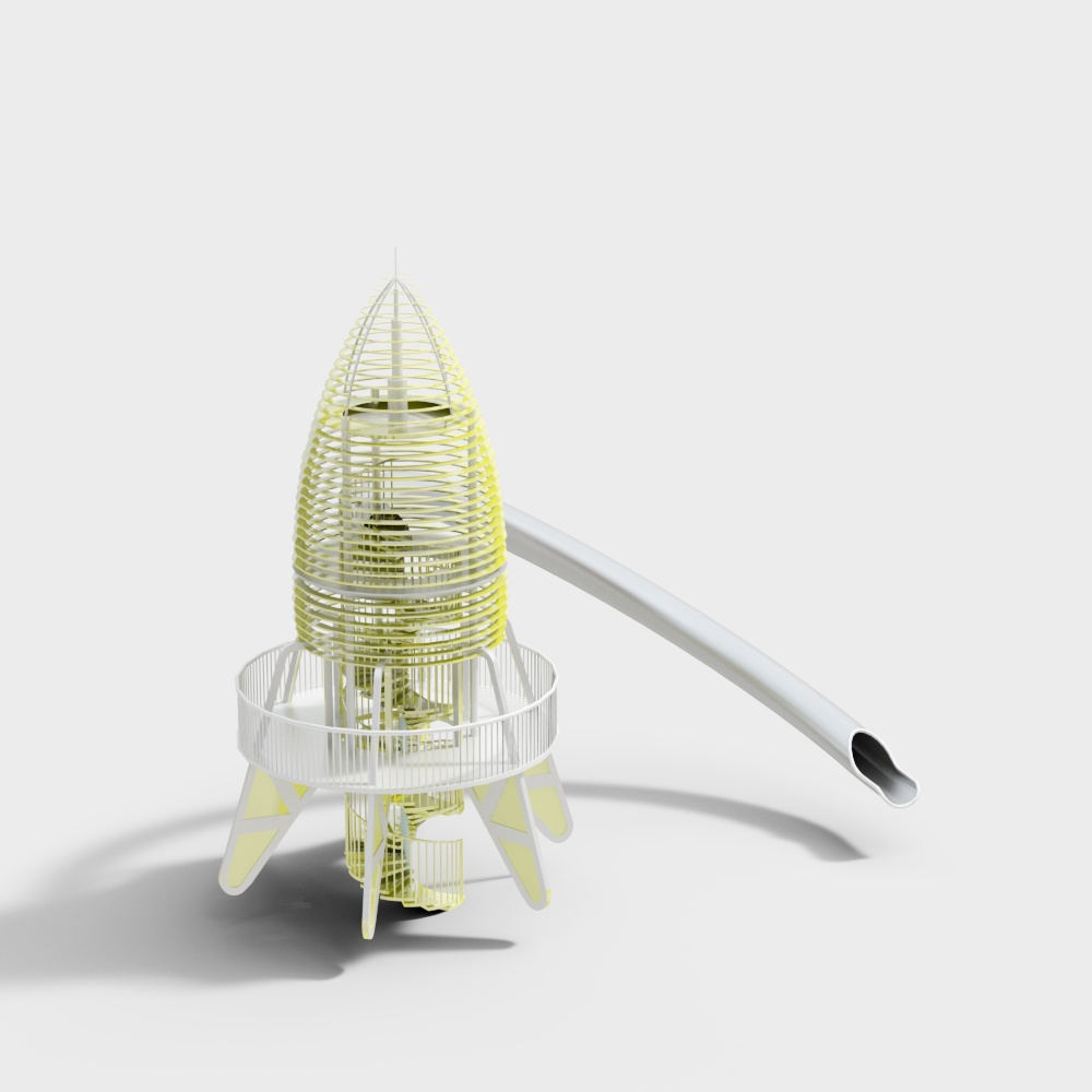 Amusement equipment slide