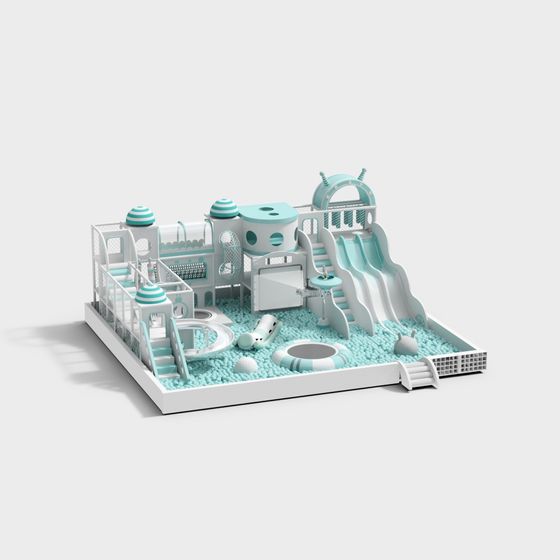 Charming Playland 3D Model for Imaginative Designs