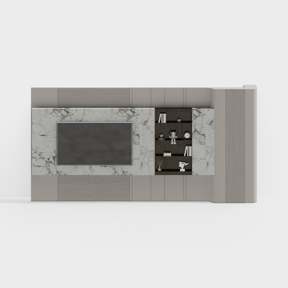 Modern background wall