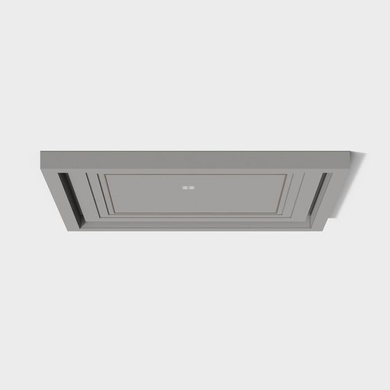 Stylish Ceiling Embedded Light Fixture 3D model