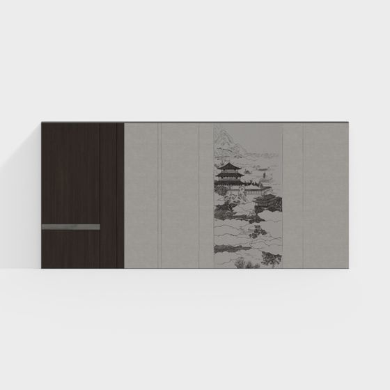 ネオチャイニーズ背景壁