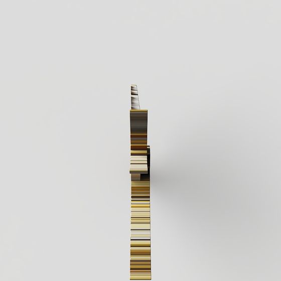 Abstract Pillar 3D model for Modern Design