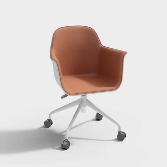 Sleek Office Chair 3D Model for Modern Workspaces