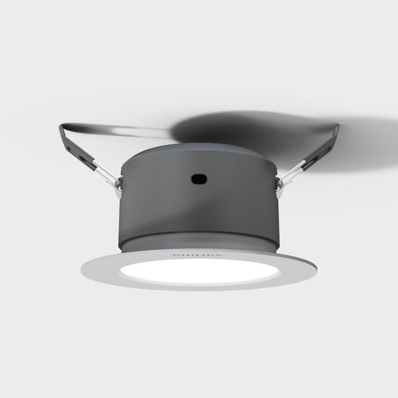 Low-Poly LED Embedded Light 3D model