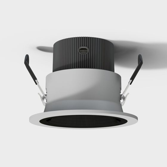 Stylish Low-Polygon Spotlight 3D model