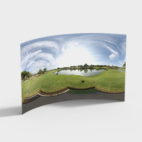 Lakeside Golf Course 3D model