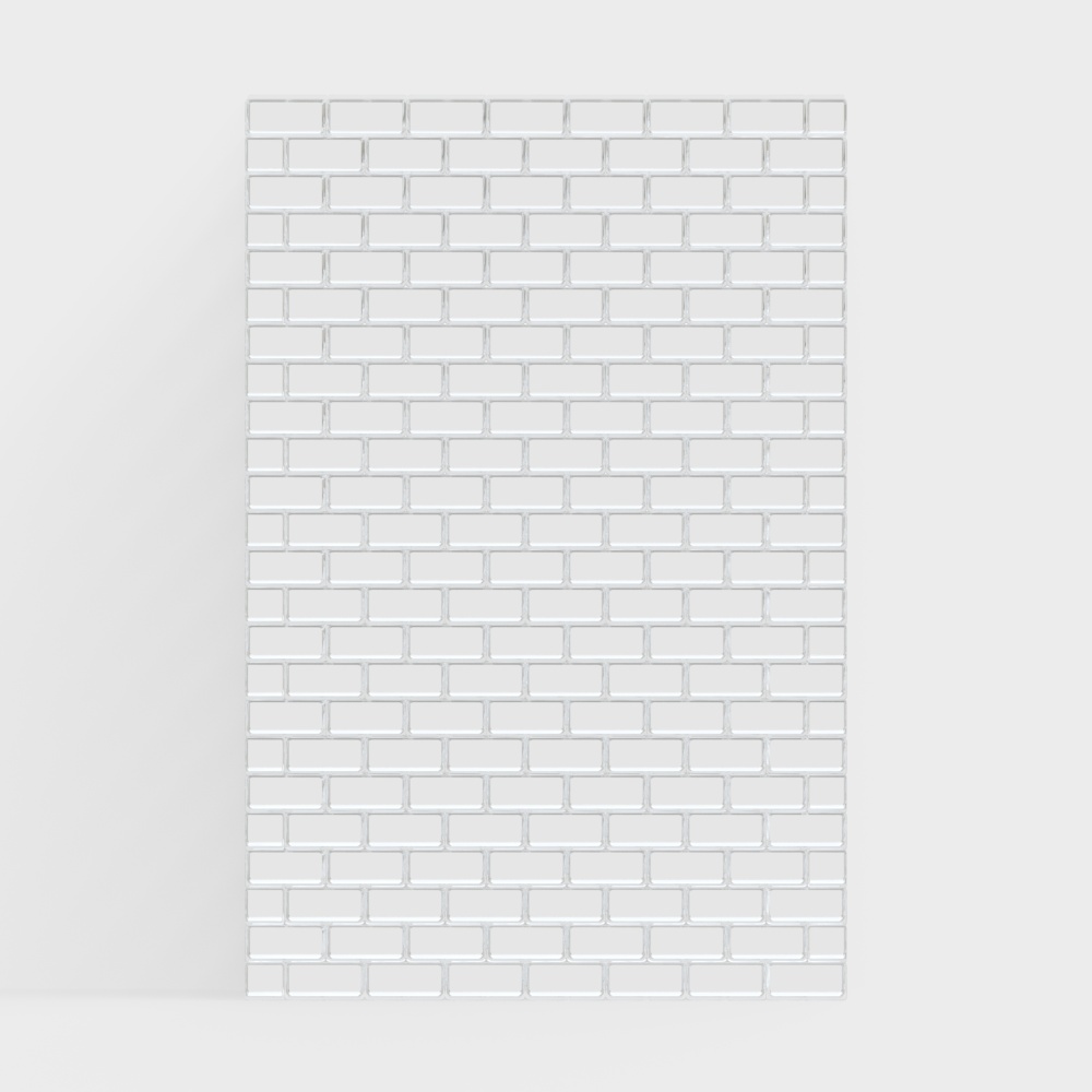 現代玻璃磚隔斷