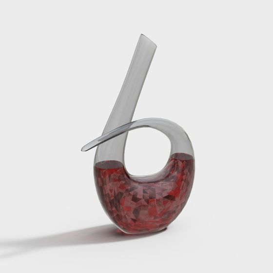 Flowing Decanter 3D model