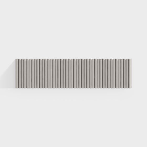 Wrinkled Wall Decor 3D model for Modern Aesthetics