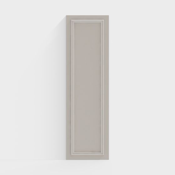 แผ่นผนังปูนปั้นยุโรปแบบเรียบง่าย