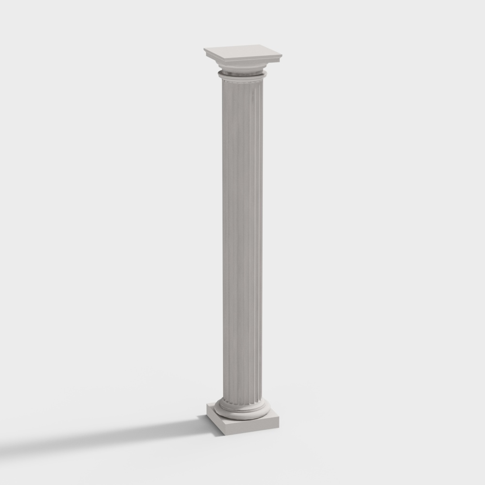 Simple European Roman columns