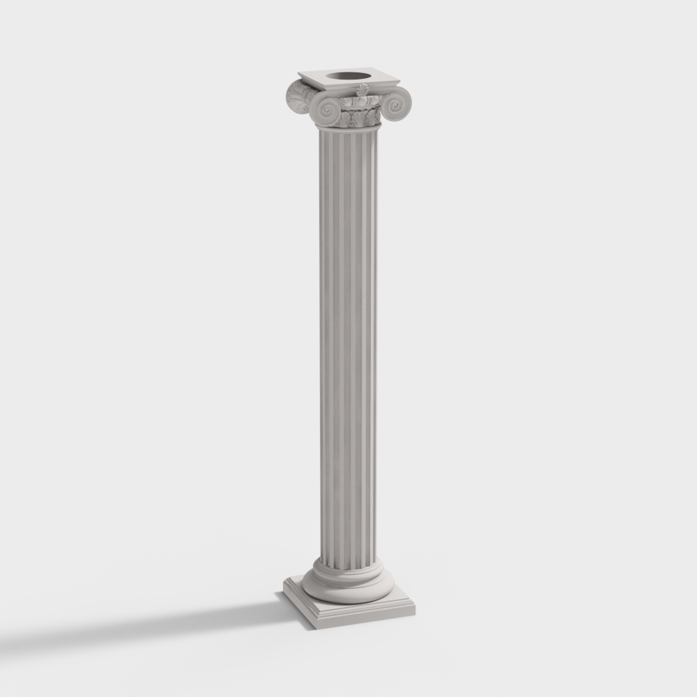 Simple European Roman columns