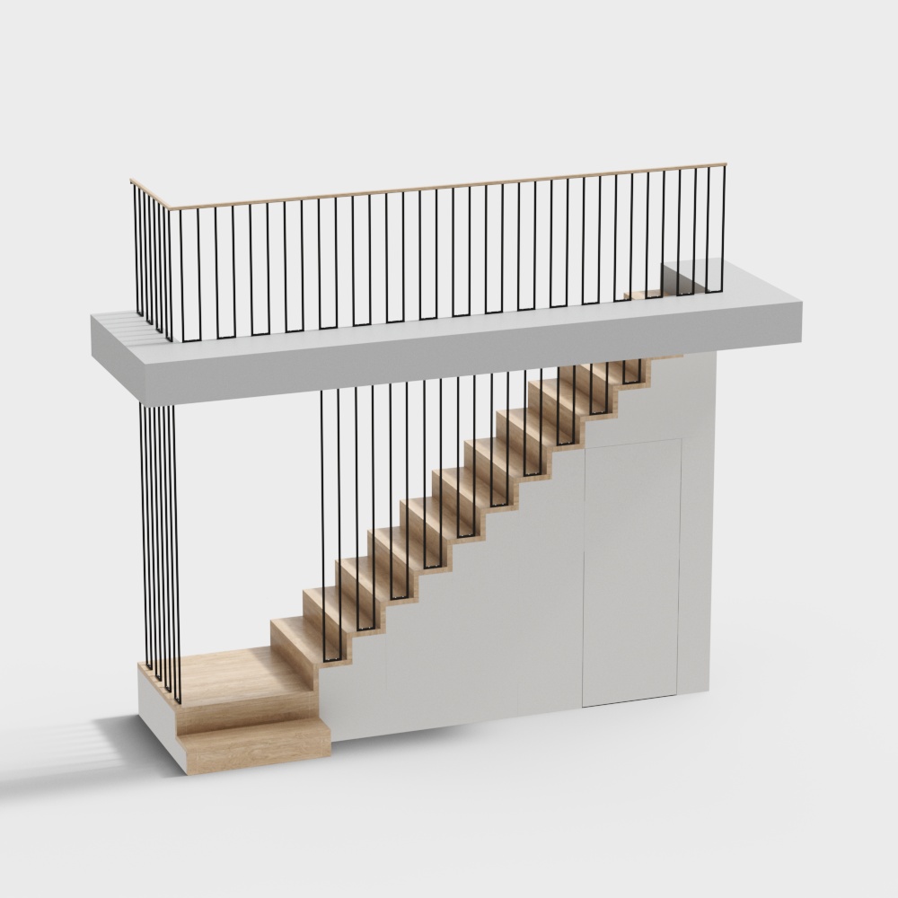 Escalera con almacenamiento escalera moderna