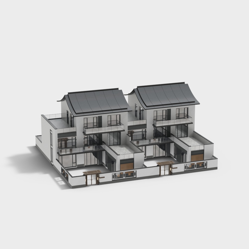 วิลล่าแบบจีนใหม่