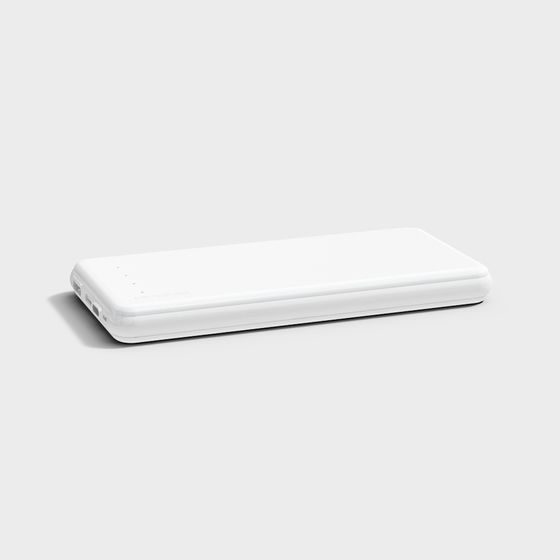 Modern Minimalist Power Bank 3D Model