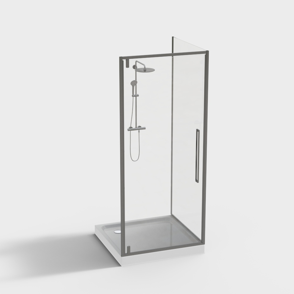 habitación de ducha moderna