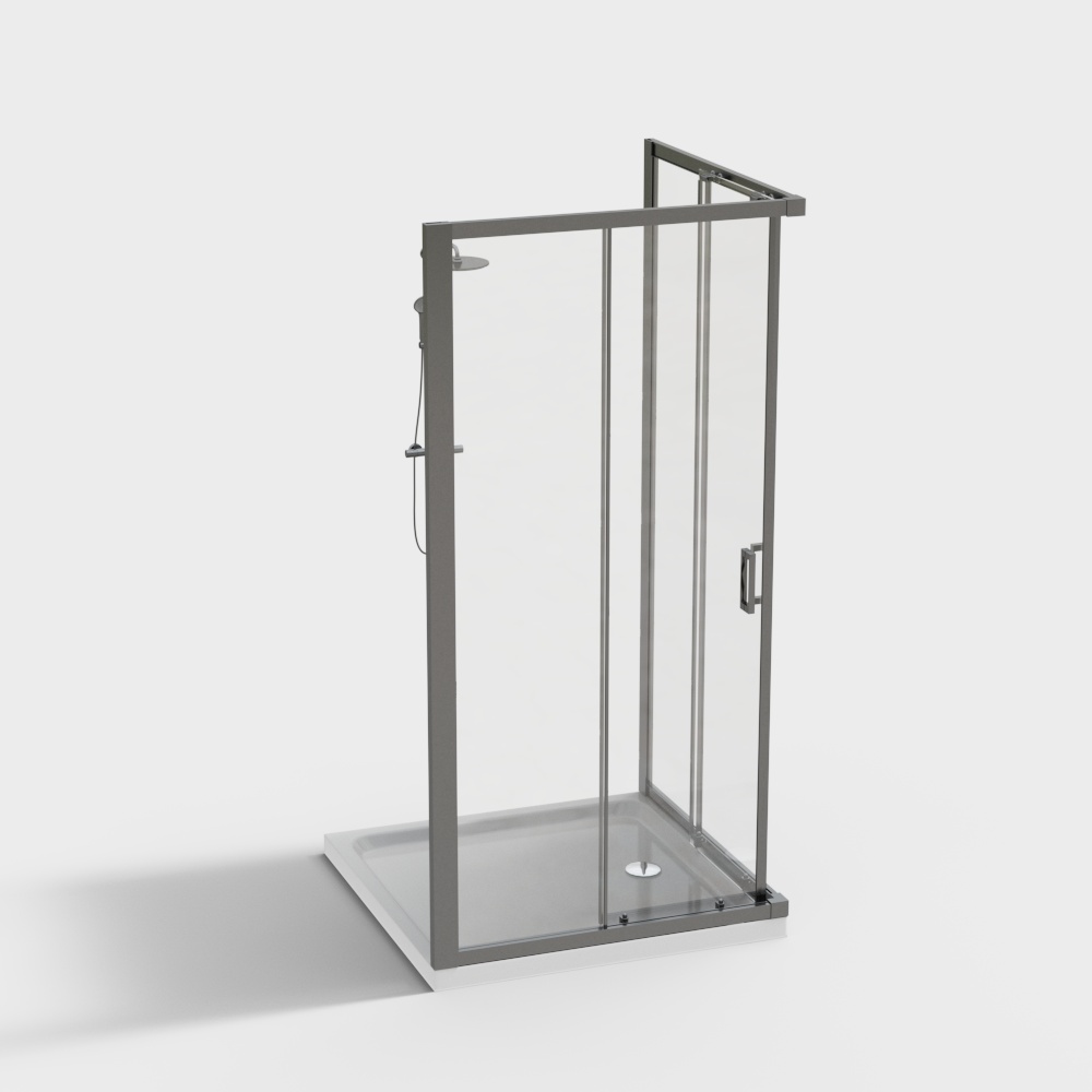 современная душевая