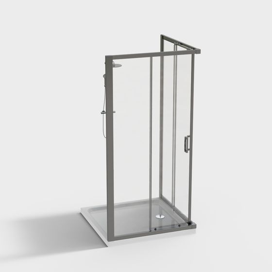 современная душевая