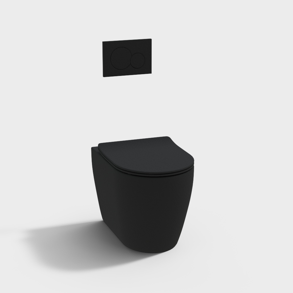 Moderne Badezimmer-Toilette