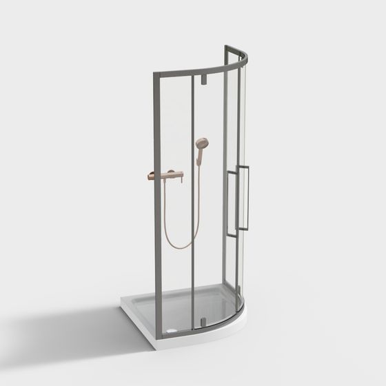 современная душевая