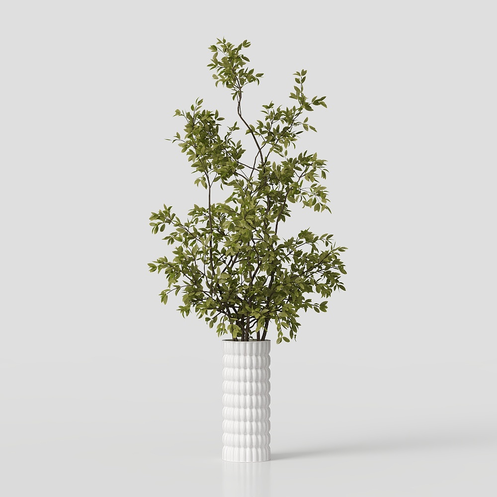 현대적 녹색 식물