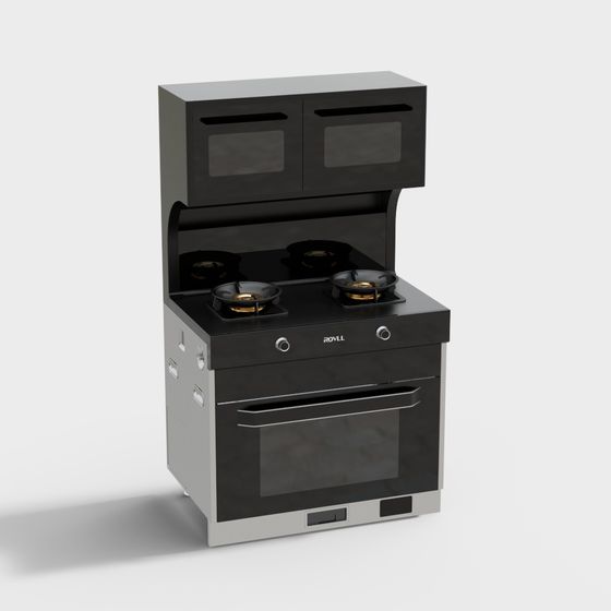 Urban Chef Gas Stove 3D model