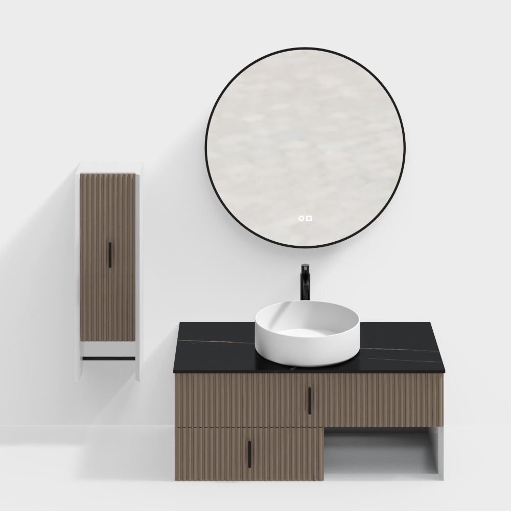 Rongs-Badezimmer Schrank Kombination Badezimmer Schrank