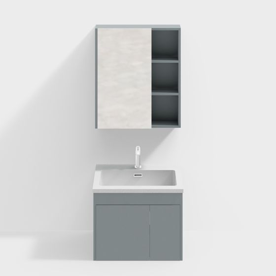 Armario de baño Rongs-Combinación de armario de baño