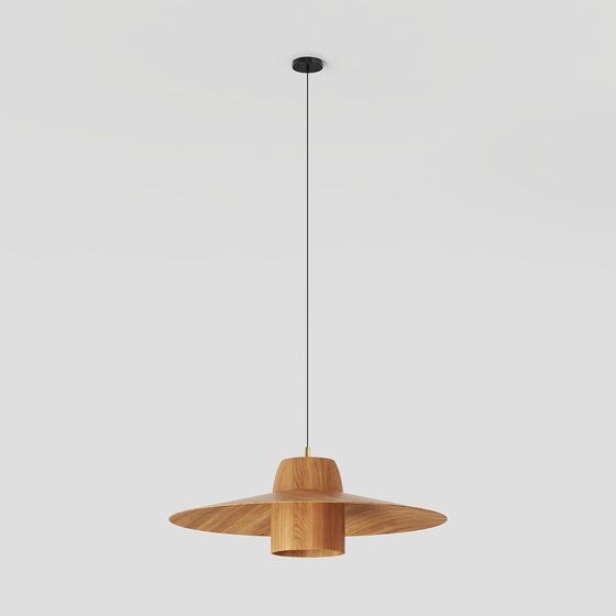 Modern Minimalist Pendant Light 3D model