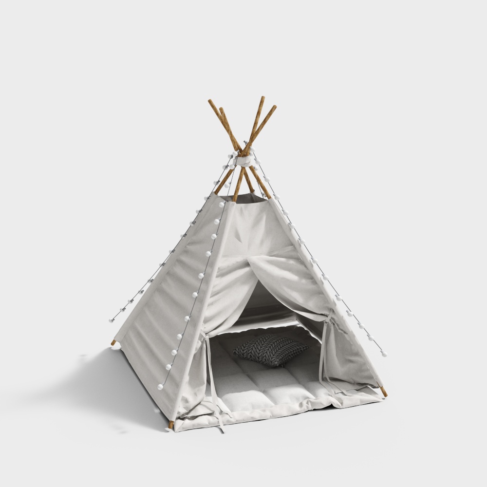 Cozy Little Tent 3D model