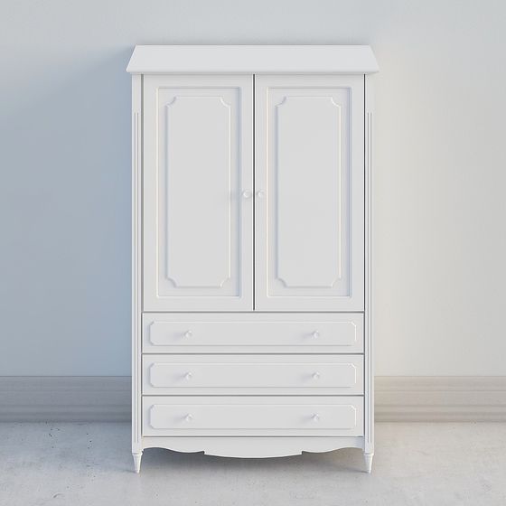 Classic Wardrobe 3D model for Modern Interiors