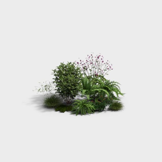 Forest Garden Corner 3D model
