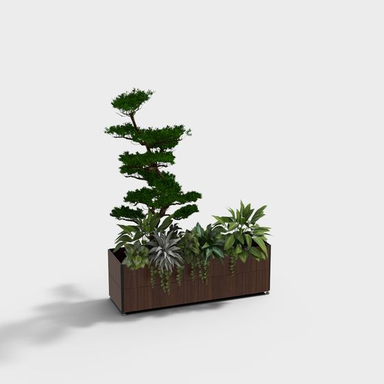 City Oasis 3D model for Designers and Developers