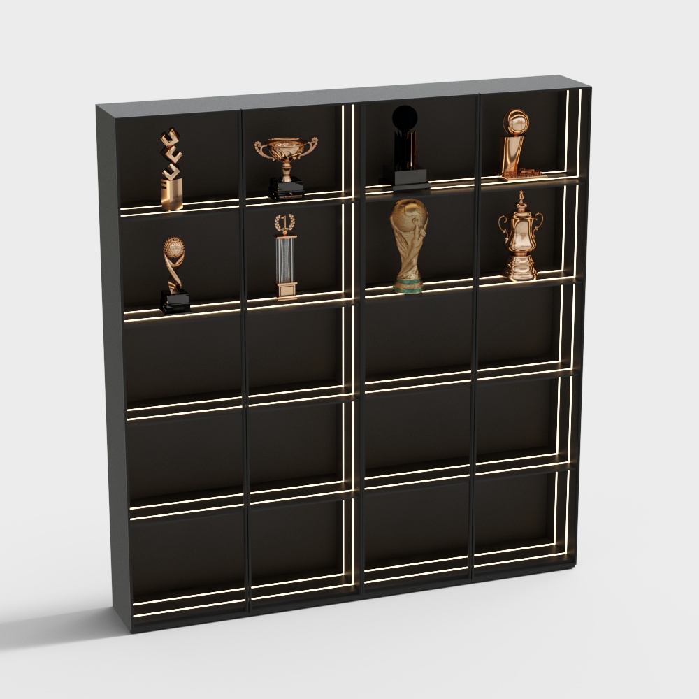 trophy cabinet rack
