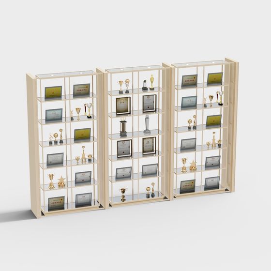 Honor Display Cabinet 3D Model
