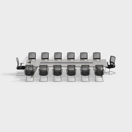 Modern Conference Room 3D model