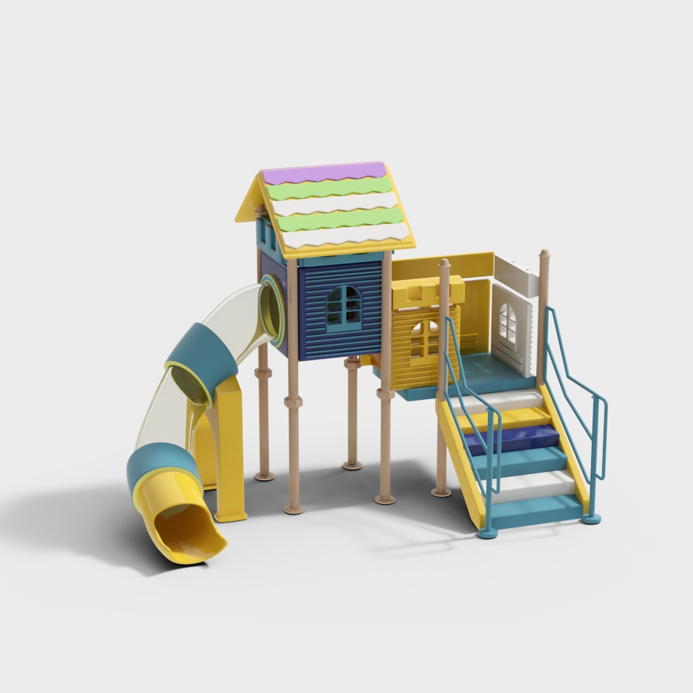 Children's sensory integration classroom slide