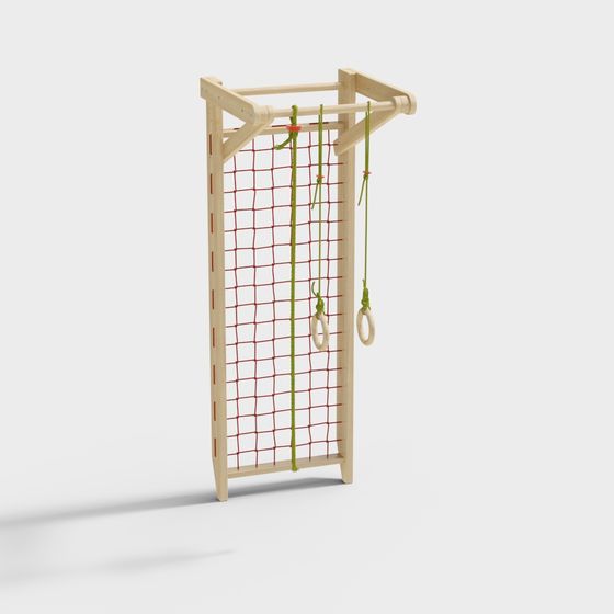 Gymnastics Wall Bar 3D model for Creative Projects