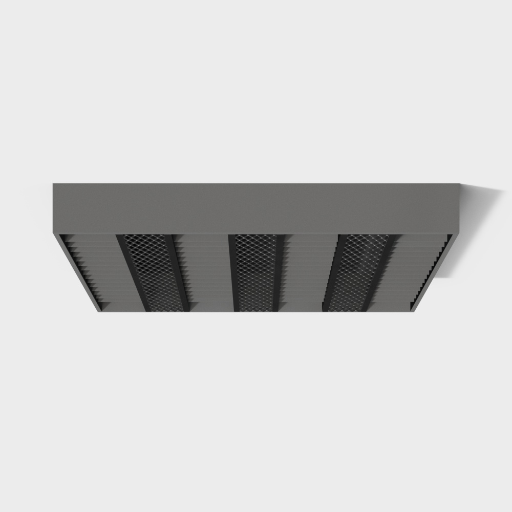 Modern simple grille light